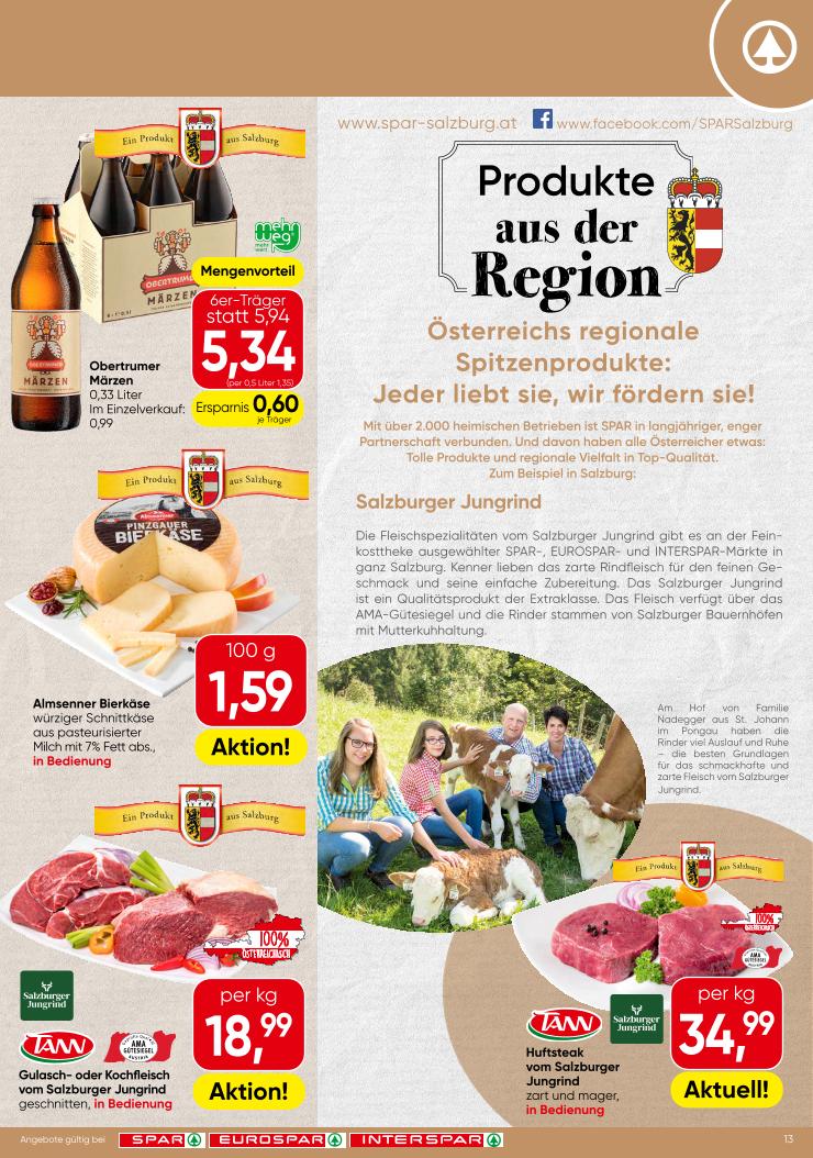 Prospekt von SPAR