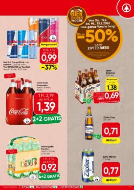 Titelbild des Prospekts von SPAR SBG / TRL / OÖ