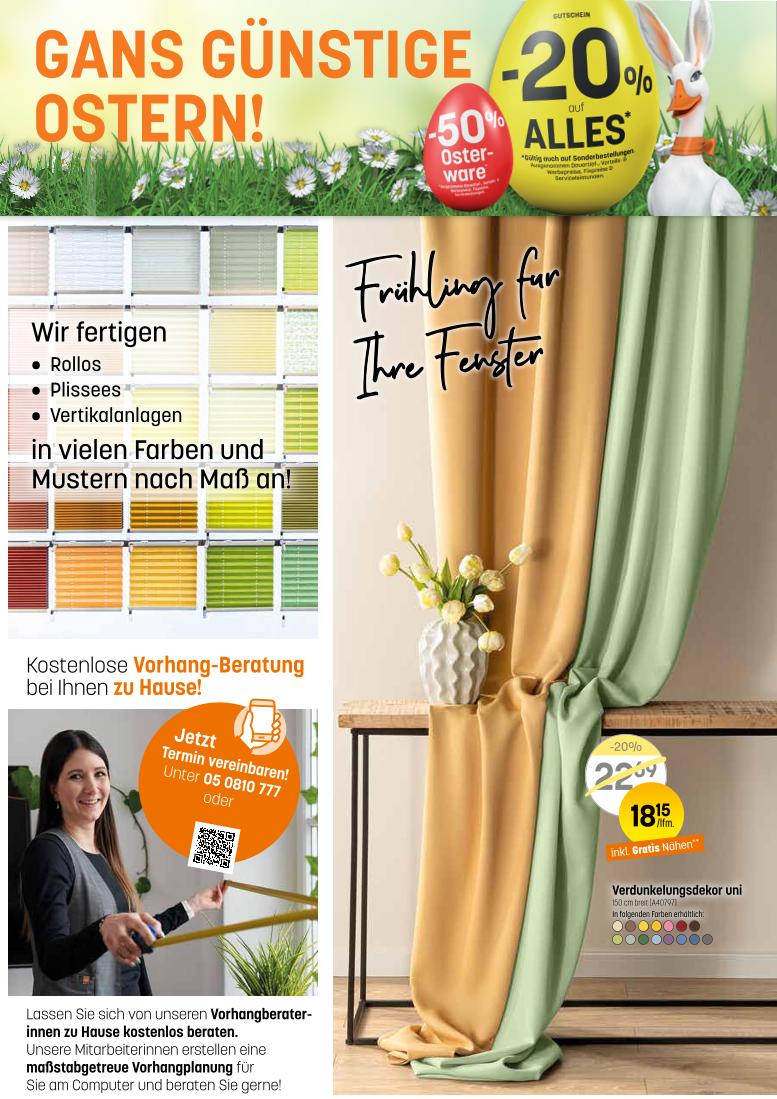 Prospekt von Betten Reiter