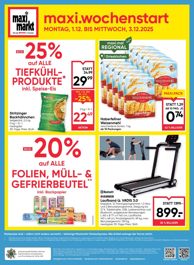 Prospekt von Maximarkt