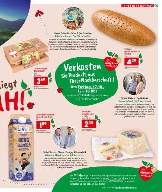 Titelbild des Prospekts von INTERSPAR TRL