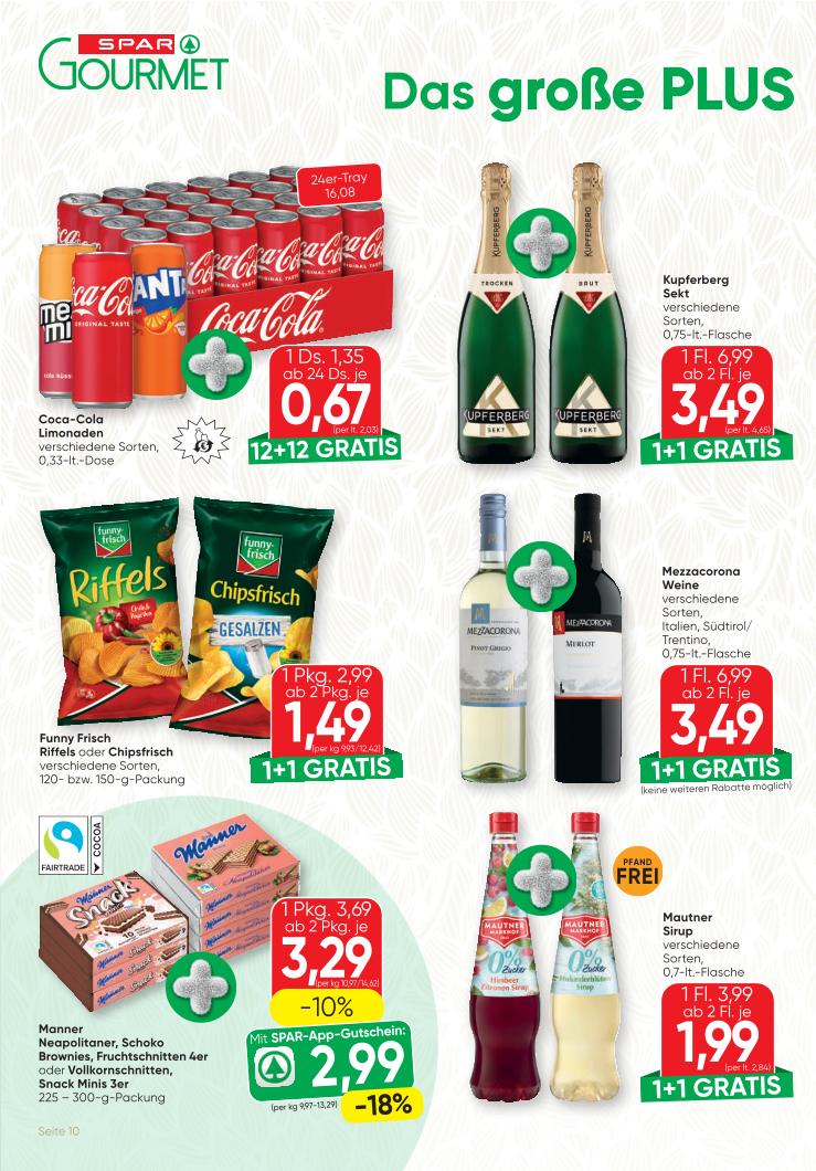 Prospekt von SPAR Gourmet