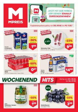 Titelbild des Prospekts von MPREIS Oberösterreich