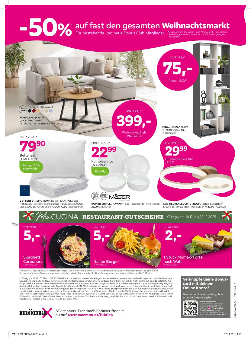 Prospekt von mömax