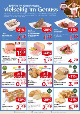 Titelbild des Prospekts von Unimarkt 