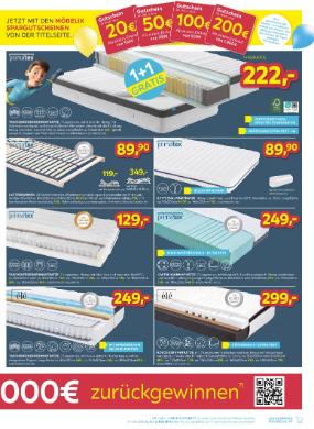 Titelbild des Prospekts von Möbelix