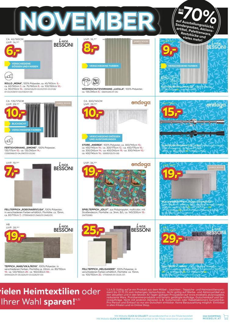 Prospekt von Möbelix