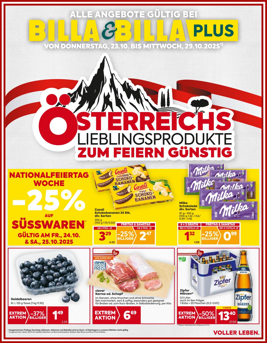Prospekt von BILLA