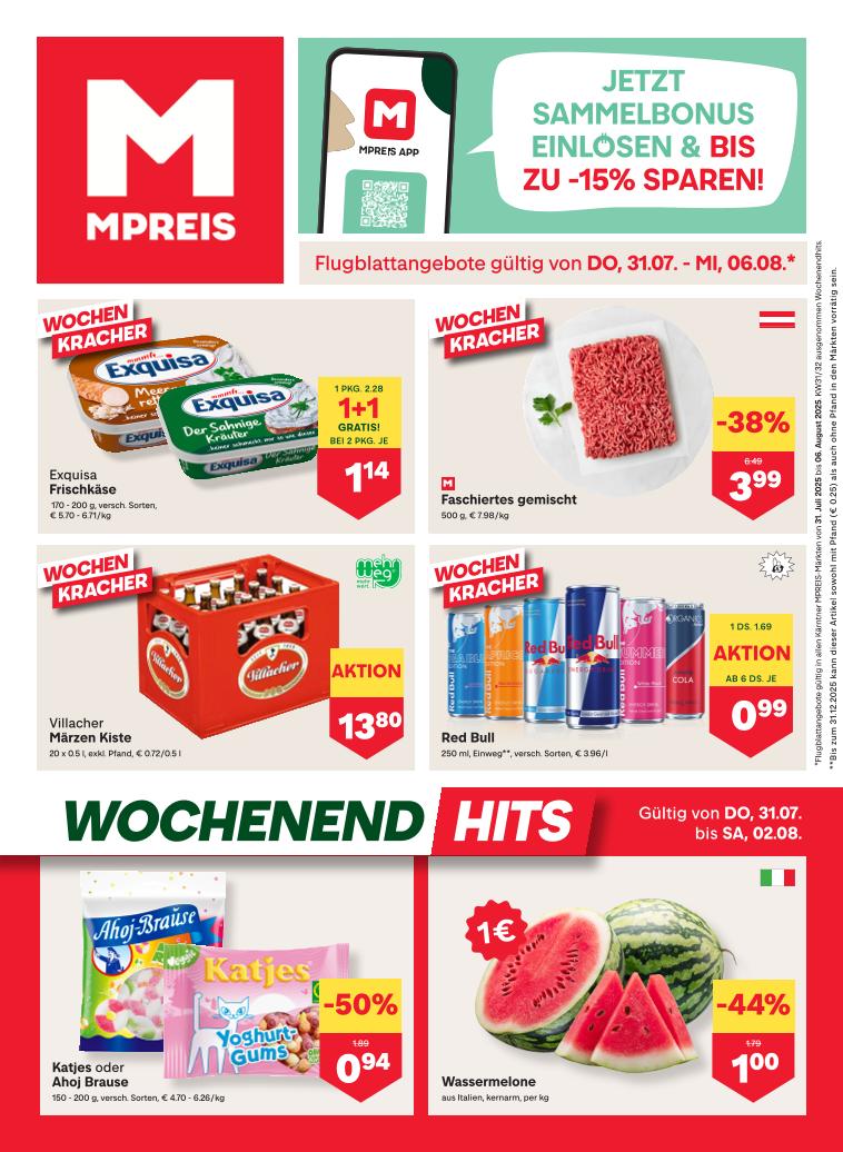 Prospekt von MPREIS