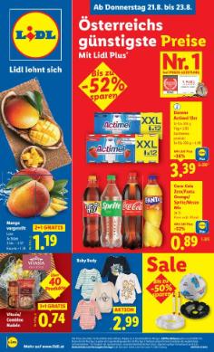 Titelbild des Prospekts von Lidl