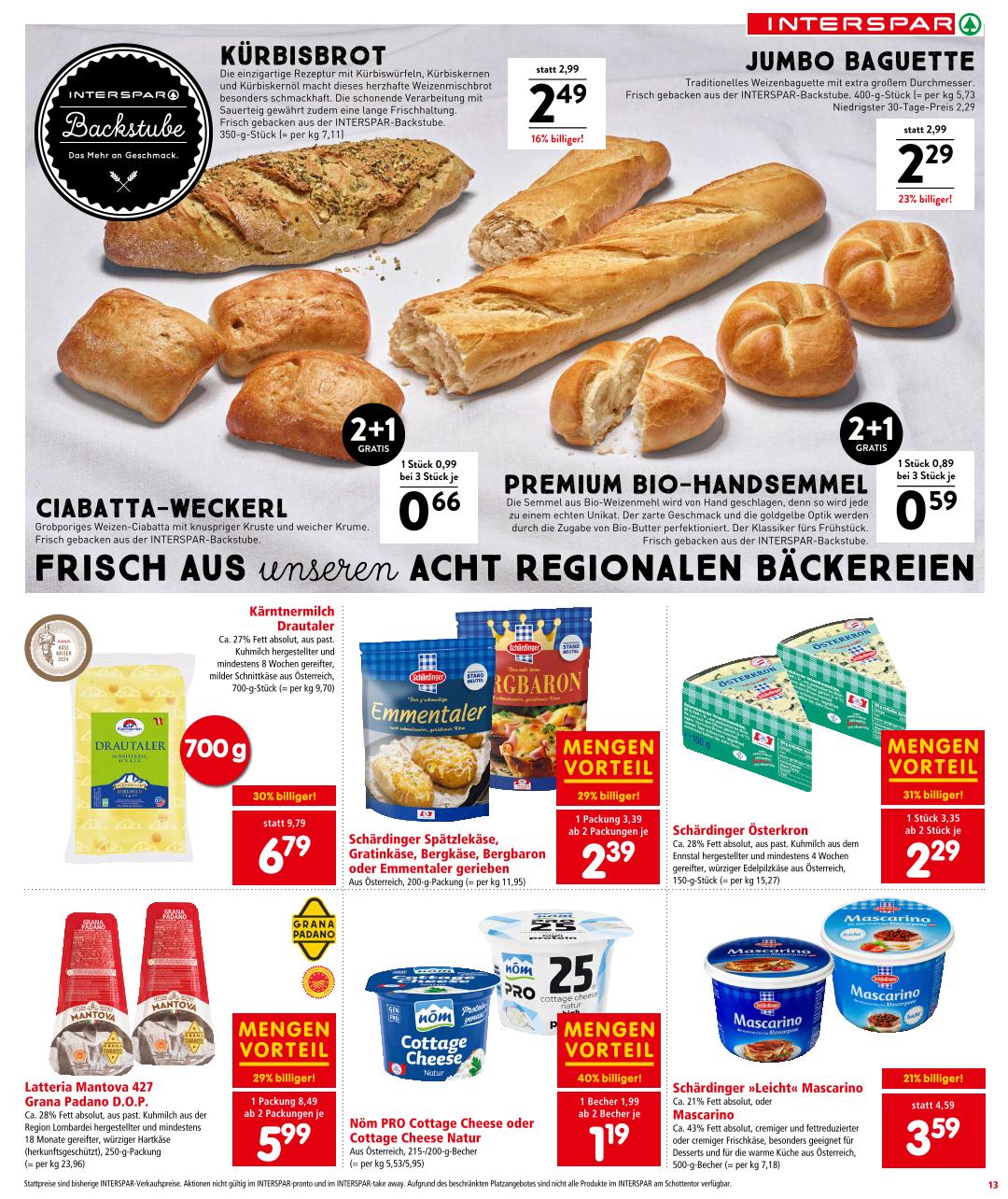 Prospekt von INTERSPAR