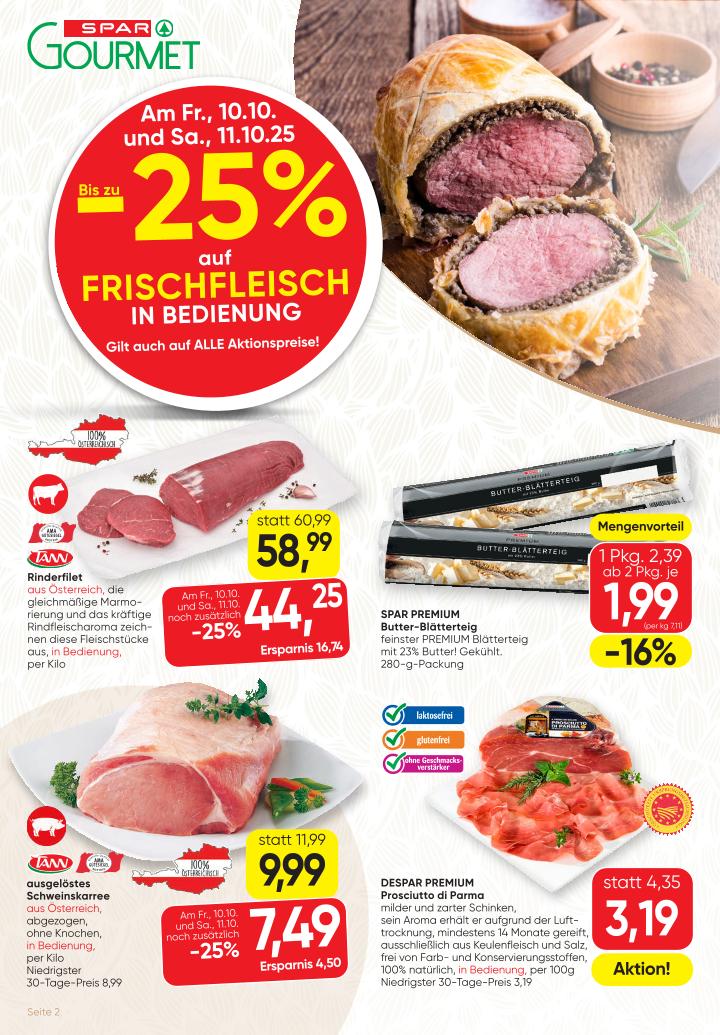 Prospekt von SPAR Gourmet
