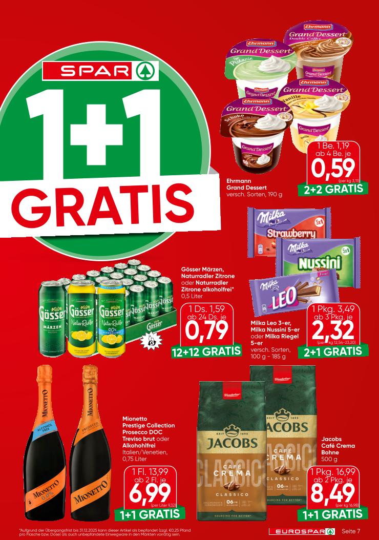 Prospekt von EUROSPAR