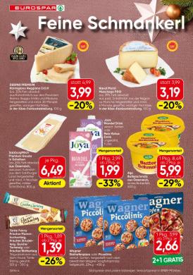 Titelbild des Prospekts von EUROSPAR STMK