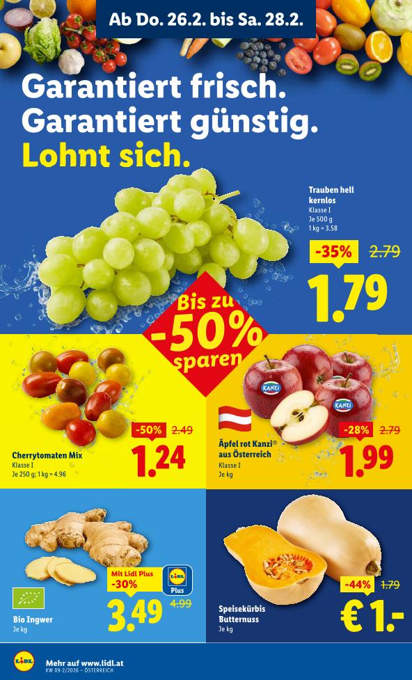 Prospekt von Lidl