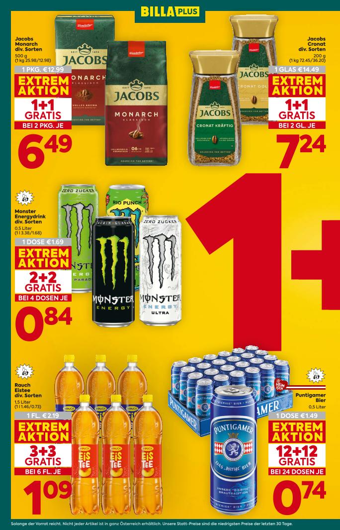 Prospekt von BILLA PLUS