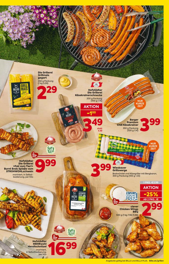 Prospekt von BILLA