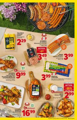 Titelbild des Prospekts von BILLA Grillbeilage