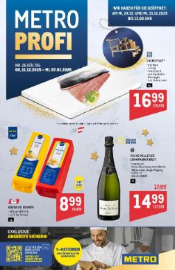 Titelbild des Prospekts von METRO PROFI