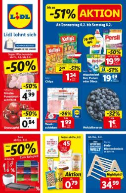 Titelbild des Prospekts von Lidl Österreich