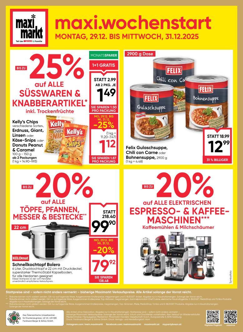 Prospekt von Maximarkt