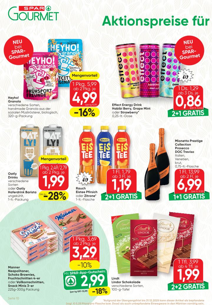 Prospekt von SPAR Gourmet
