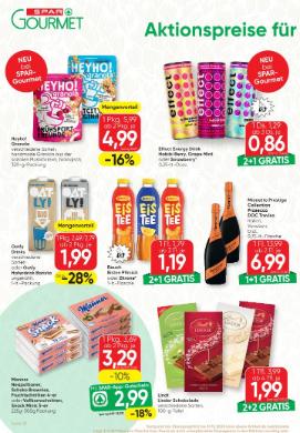 Titelbild des Prospekts von SPAR Gourmet