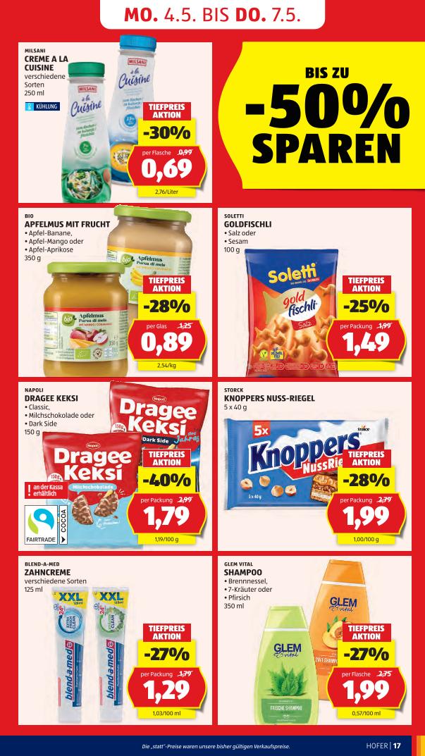 Prospekt von HOFER