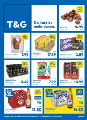 Titelbild des Prospekts von T&G TIROL