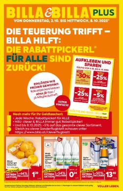 Titelbild des Prospekts von BILLA Oberösterreich