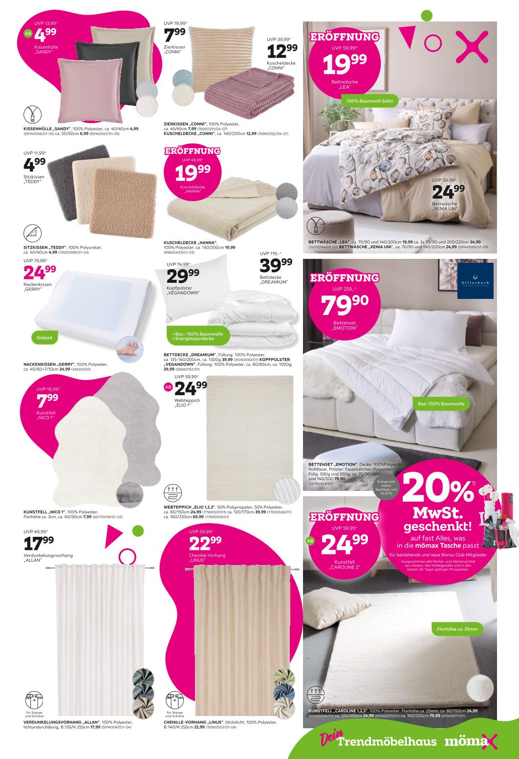 Prospekt von mömax