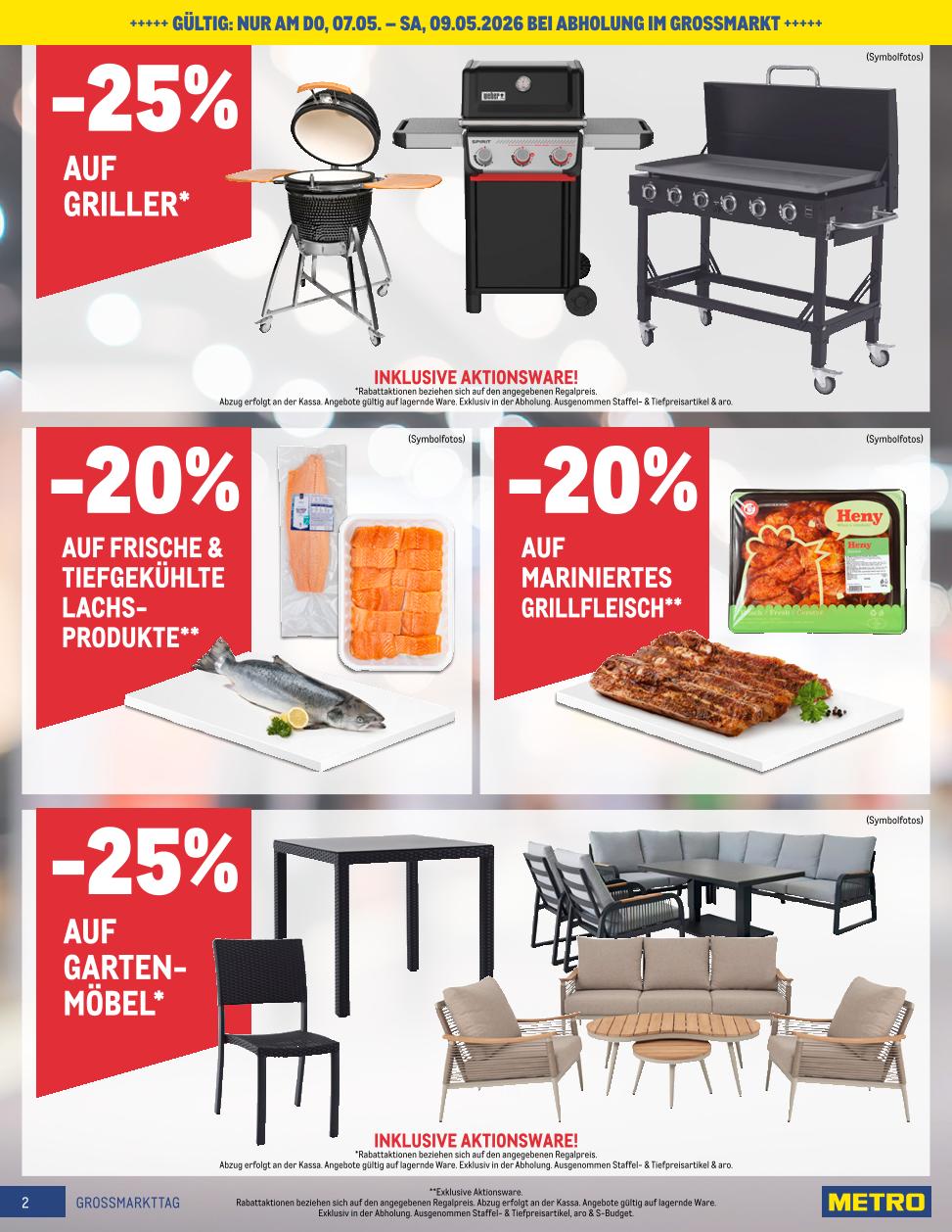 Prospekt von METRO
