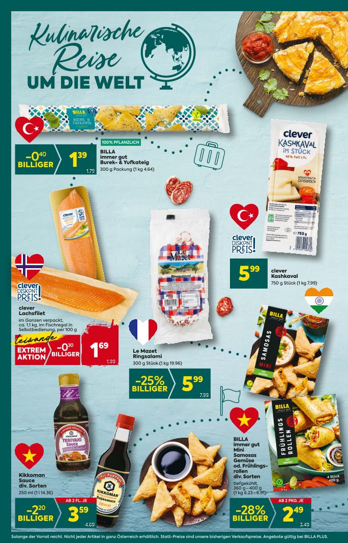 Prospekt von BILLA PLUS