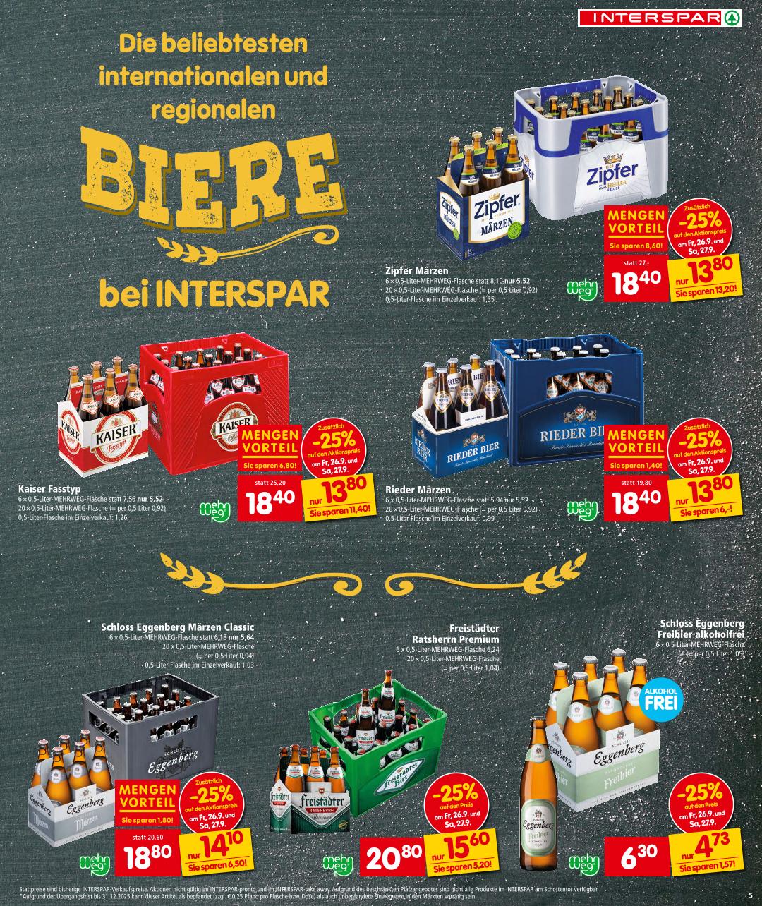 Prospekt von INTERSPAR