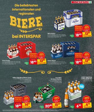 Titelbild des Prospekts von INTERSPAR OÖ