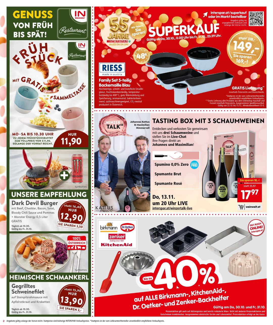 Prospekt von INTERSPAR