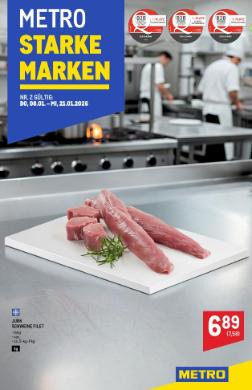 Titelbild des Prospekts von METRO STARKE MARKEN