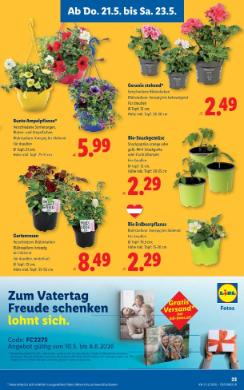 Titelbild des Prospekts von Lidl