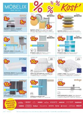 Titelbild des Prospekts von Möbelix