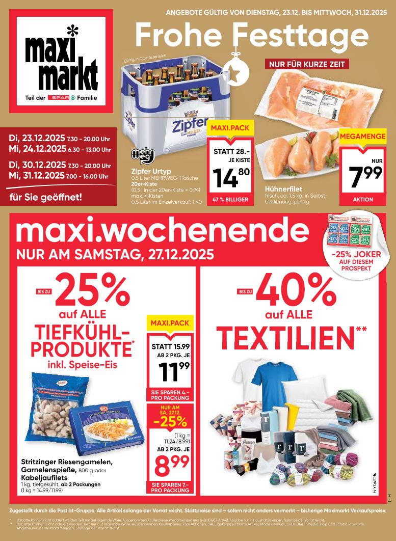 Prospekt von Maximarkt