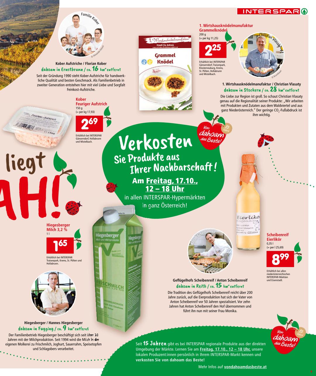 Prospekt von INTERSPAR