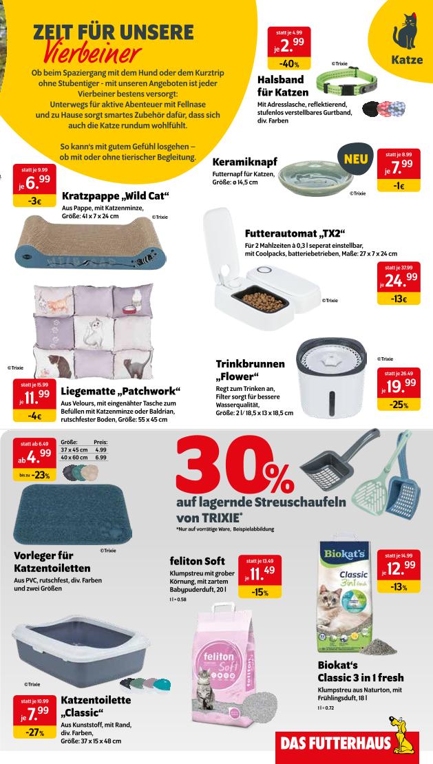 Prospekt von DAS FUTTERHAUS