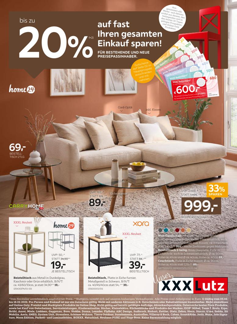 Prospekt von XXXLutz