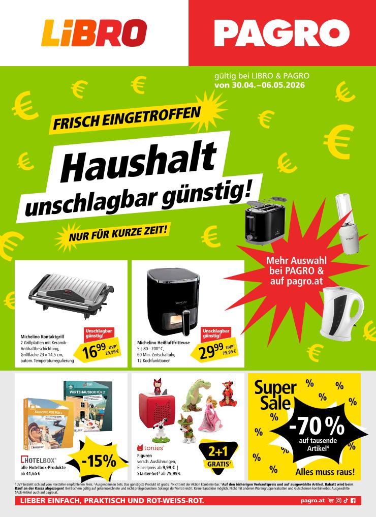 Prospekt von PAGRO & LIBRO