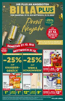 Titelbild des Prospekts von BILLA PLUS Salzburg