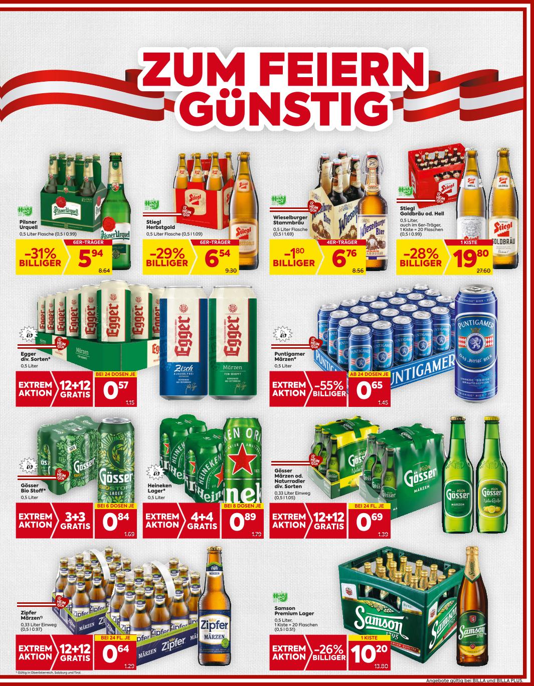 Prospekt von BILLA