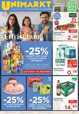 Titelbild des Prospekts von Unimarkt OÖ Innviertel