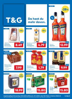 Titelbild des Prospekts von T&G Osttirol