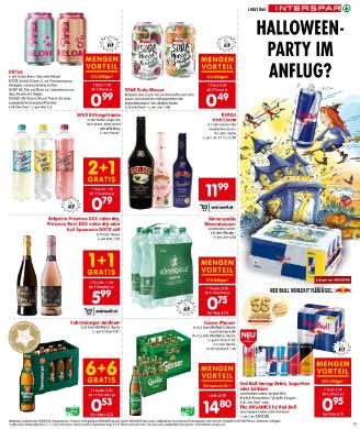 Titelbild des Prospekts von INTERSPAR VBG