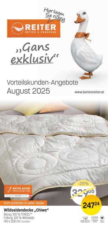 Prospekt von Betten Reiter